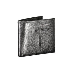 Tommy Hilfiger Black Leather Wallet - Wallets