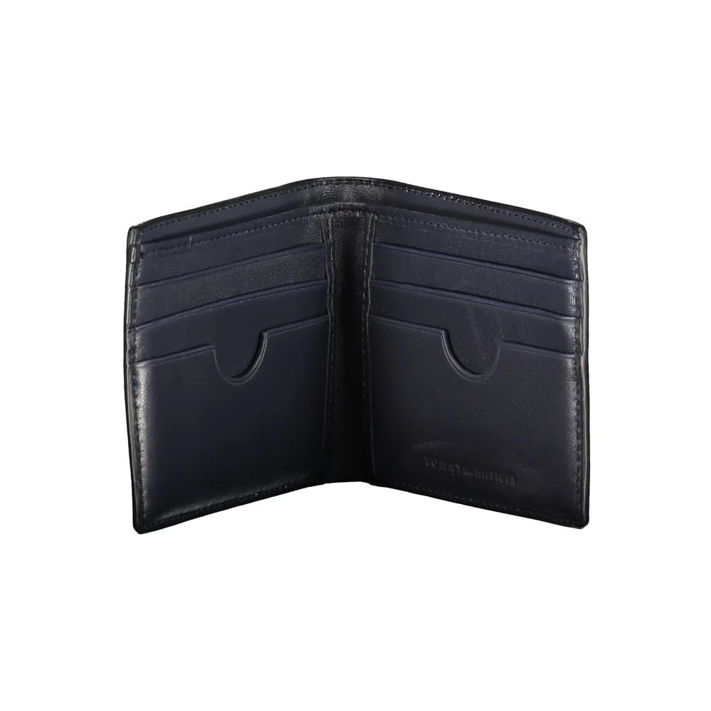 Tommy Hilfiger Black Leather Wallet - Wallets