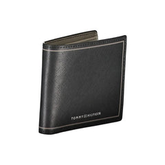 Tommy Hilfiger Black Leather Wallet - Wallets