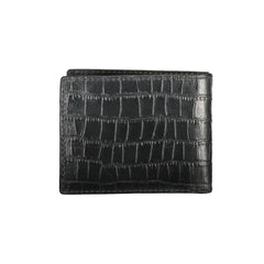 Tommy Hilfiger Black Leather Wallet - Wallets