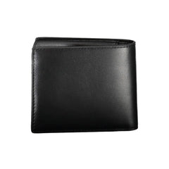 Tommy Hilfiger Black Leather Wallet - Wallets