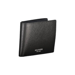 Tommy Hilfiger Black Leather Wallet - Wallets