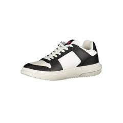 Tommy Hilfiger Black Leather Women Sneaker - Sneakers