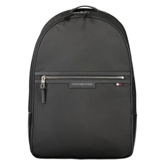Tommy Hilfiger Black Polyester Backpack