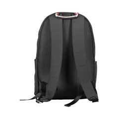 Tommy Hilfiger Black Polyester Backpack - Laptop Backpacks