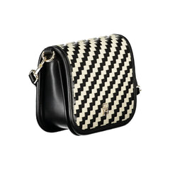 Tommy Hilfiger Black Polyester Handbag - Cross Body Bags