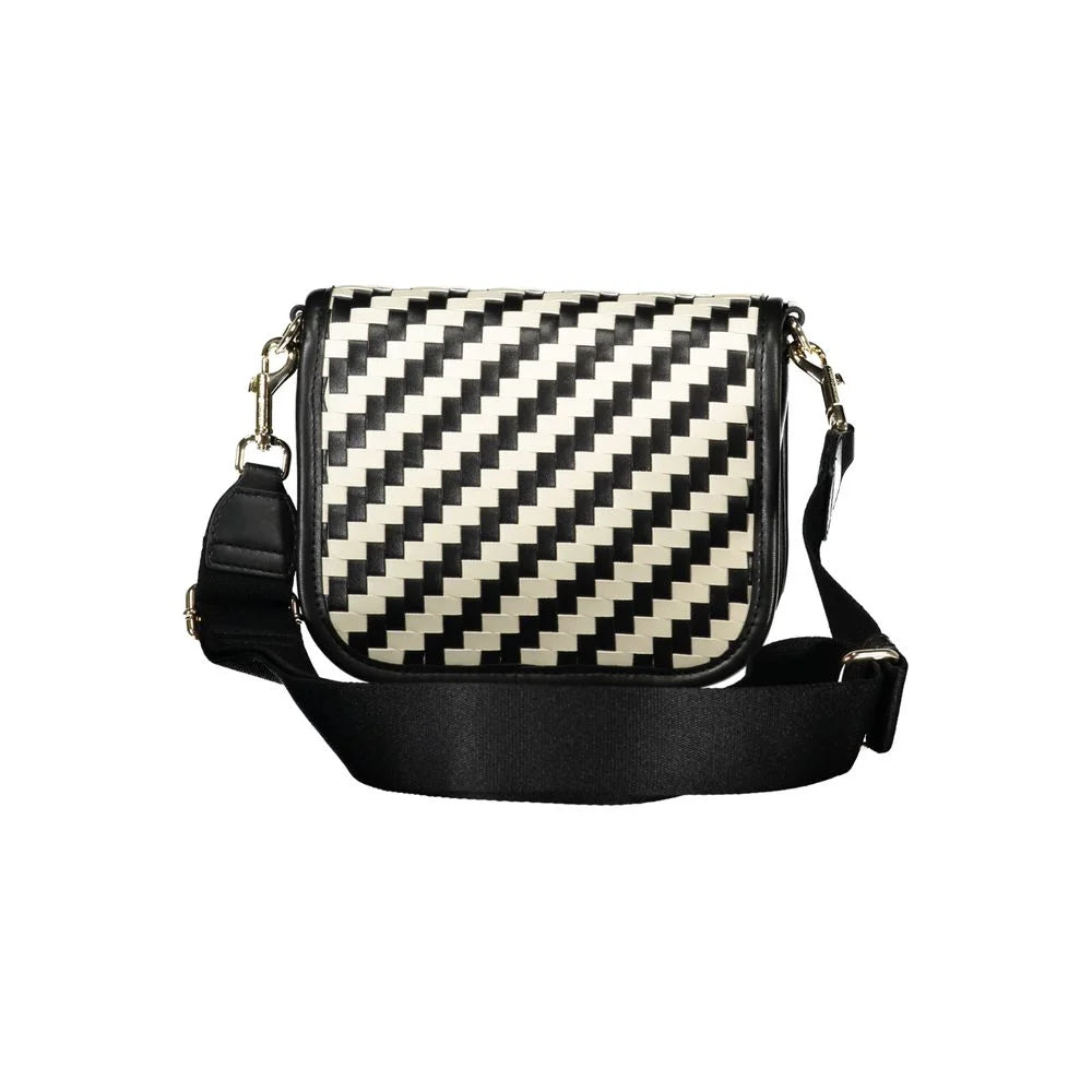 Tommy Hilfiger Black Polyester Handbag - Cross Body Bags