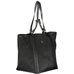 Tommy Hilfiger Black Polyester Handbag - Shopper Bags