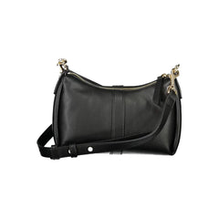 Tommy Hilfiger Black Polyester Handbag - Shoulder Bags