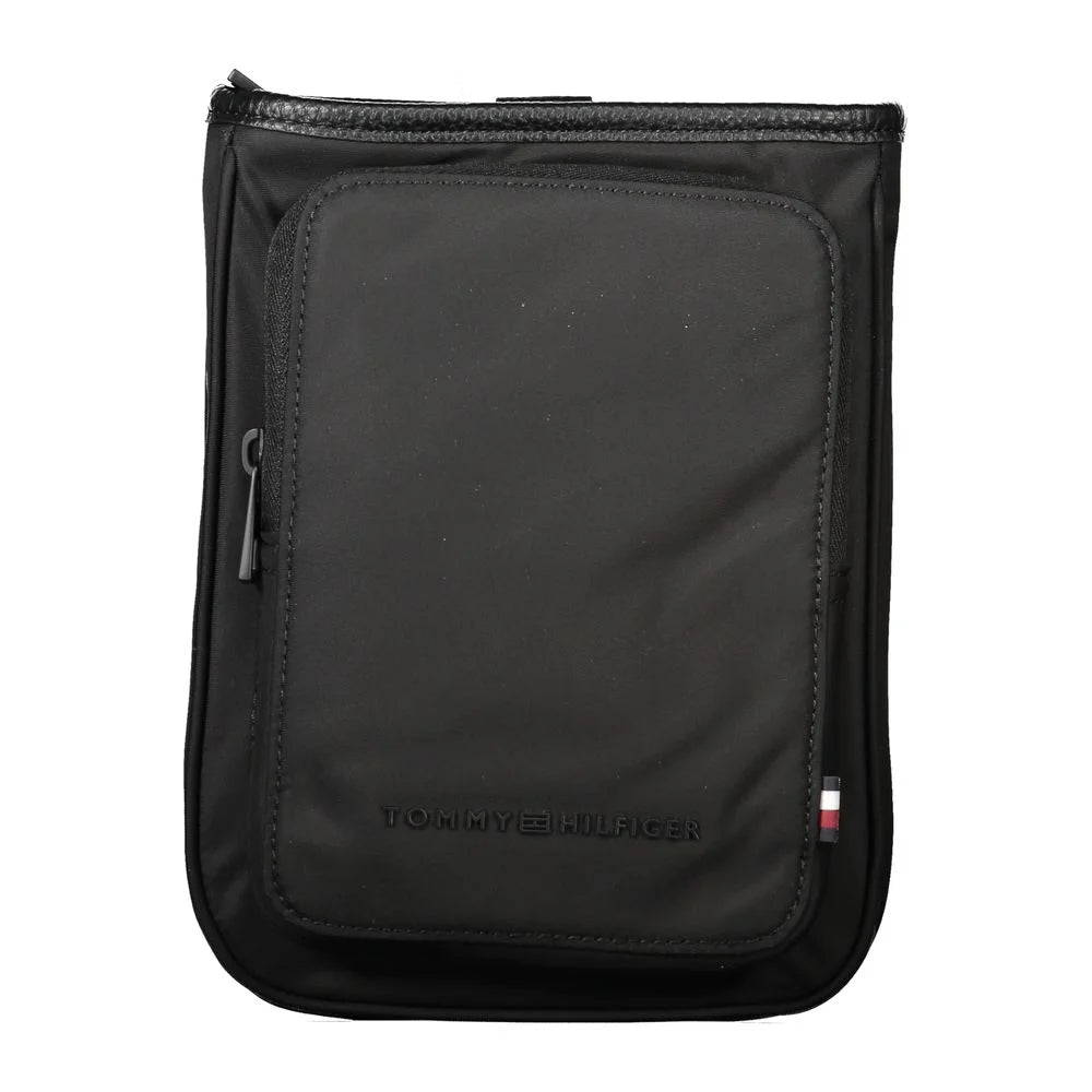 Tommy Hilfiger Black Polyester Men Shoulder Bag - Shoulder Bags