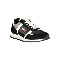 Tommy Hilfiger Black Polyester Men Sneaker - Sneakers