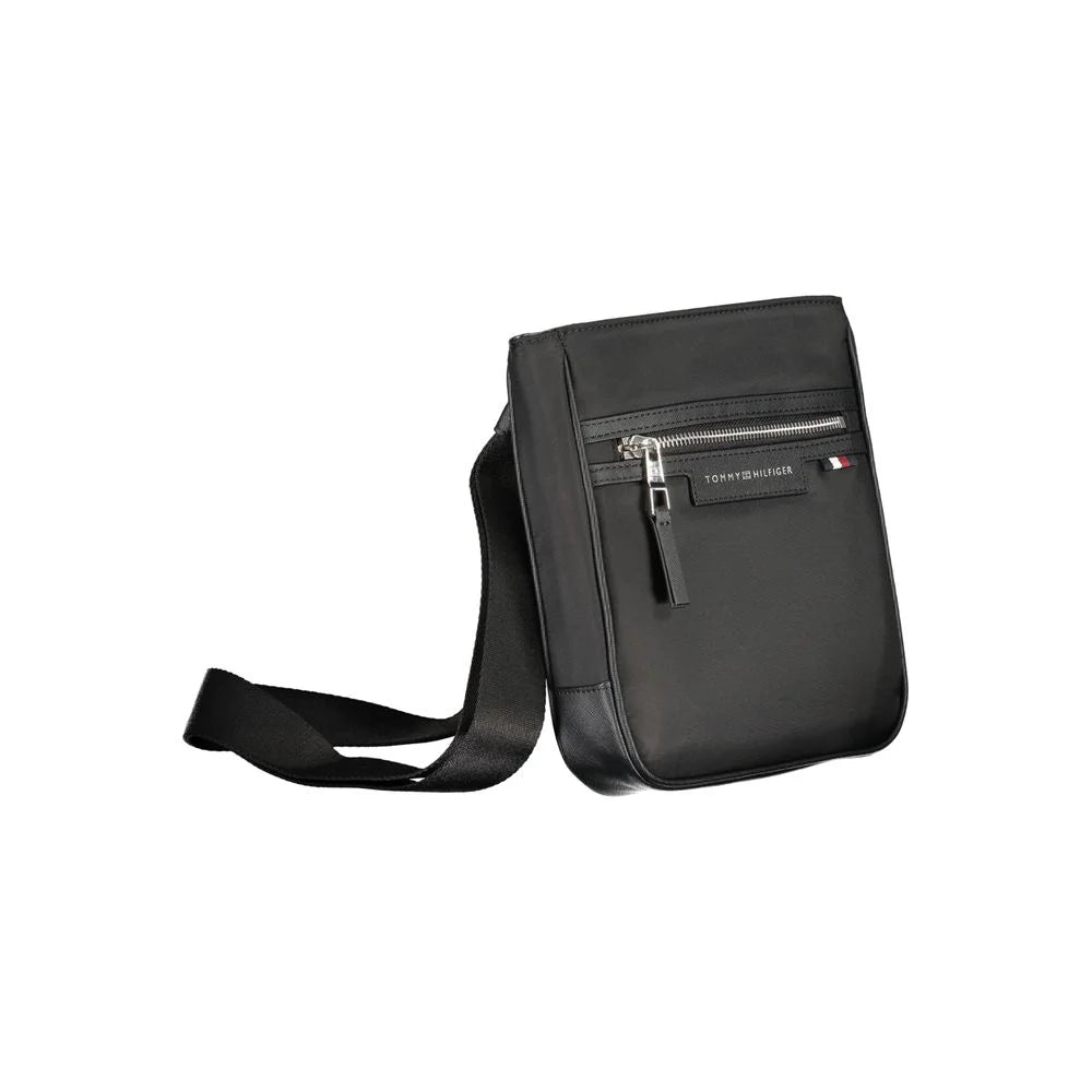 Tommy Hilfiger Black Polyester Shoulder Bag - Cross Body Bags