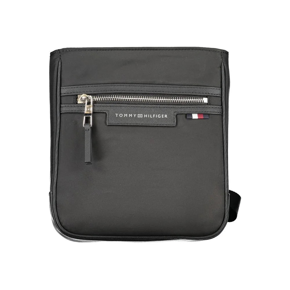 Tommy Hilfiger Black Polyester Shoulder Bag - Cross Body Bags