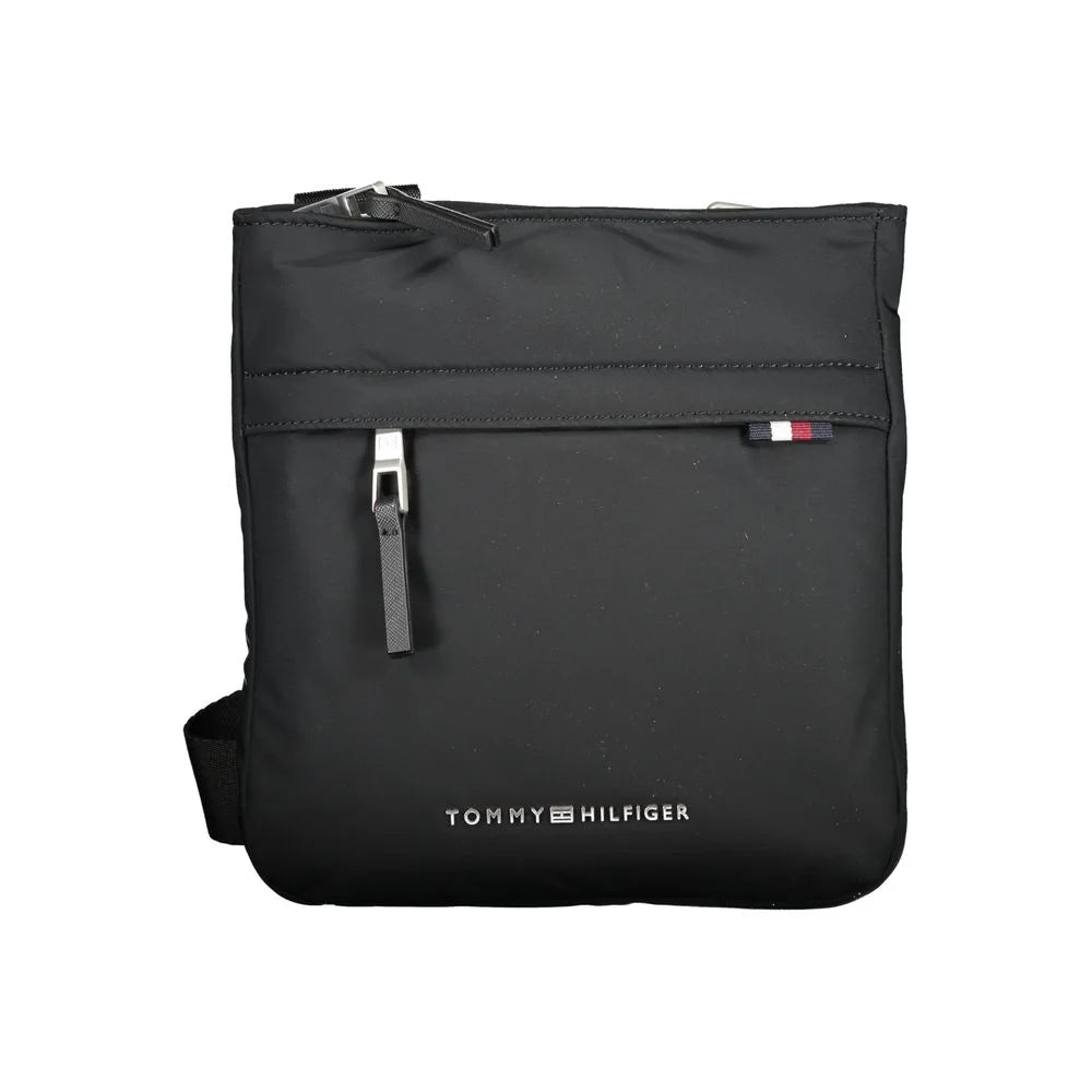 Tommy Hilfiger Black Polyester Shoulder Bag - Cross Body Bags