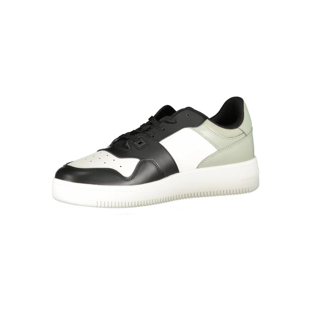 Tommy Hilfiger Black Polyester Sneaker - Athletic Shoes