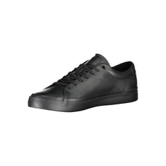 Tommy Hilfiger Black Polyester Sneaker - EU40/US7