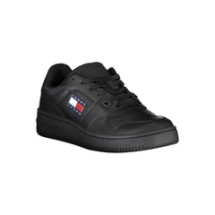 Tommy Hilfiger Black Polyester Sneaker - Sneakers