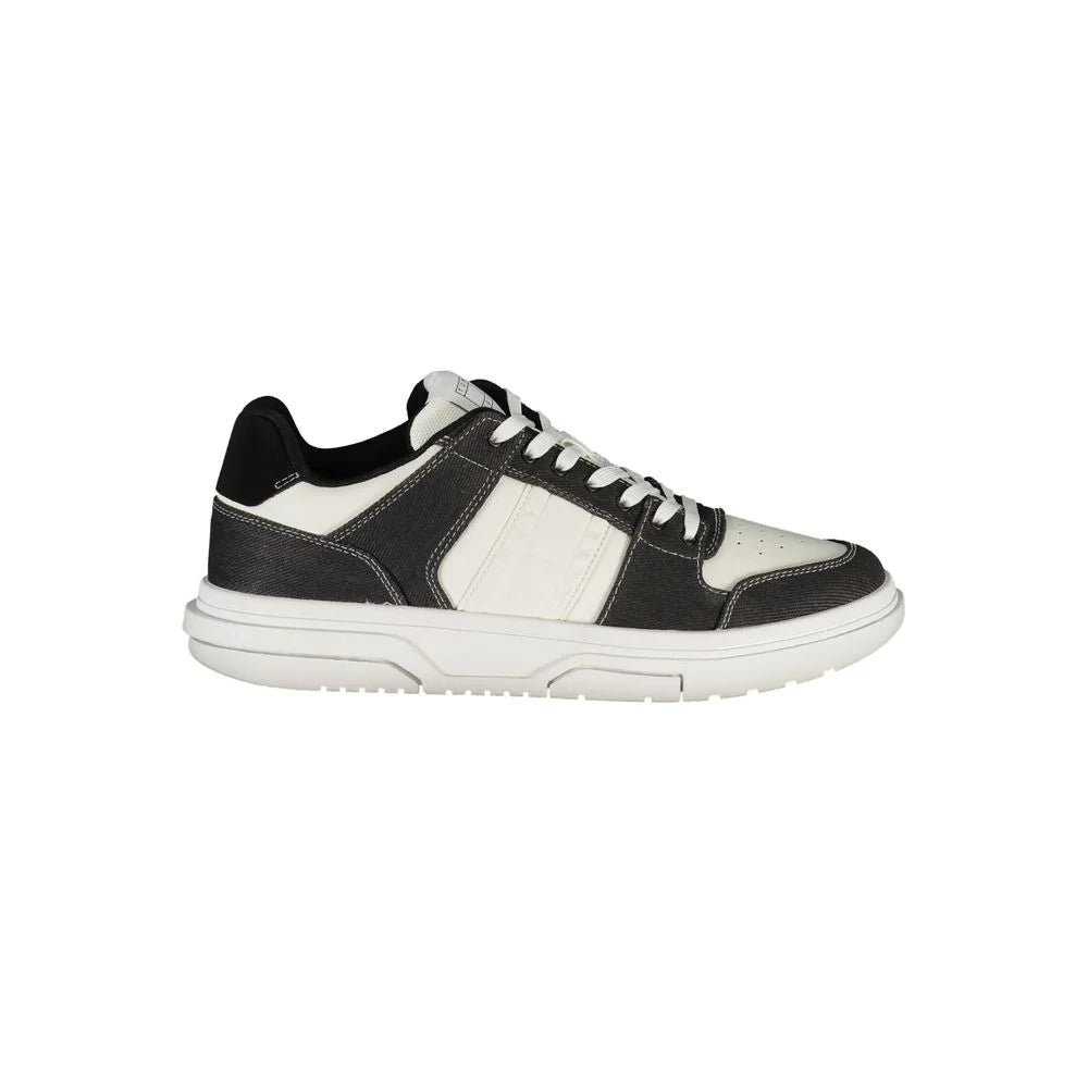 Tommy Hilfiger Black Polyester Sneaker - Sneakers