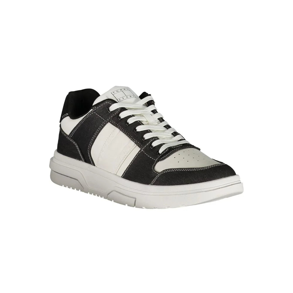 Tommy Hilfiger Black Polyester Sneaker - Sneakers