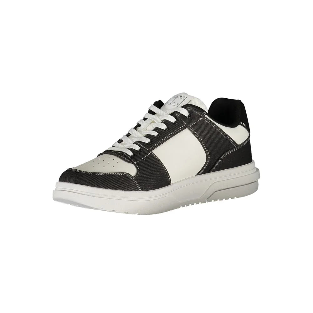 Tommy Hilfiger Black Polyester Sneaker - Sneakers