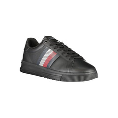 Tommy Hilfiger Black Polyester Sneaker - Sneakers