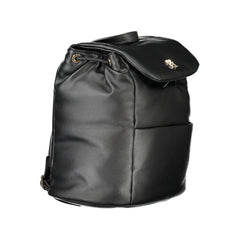 Tommy Hilfiger Black Polyester Women Backpack - Backpacks