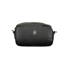 Tommy Hilfiger Black Polyester Women Handbag - Cross Body Bags