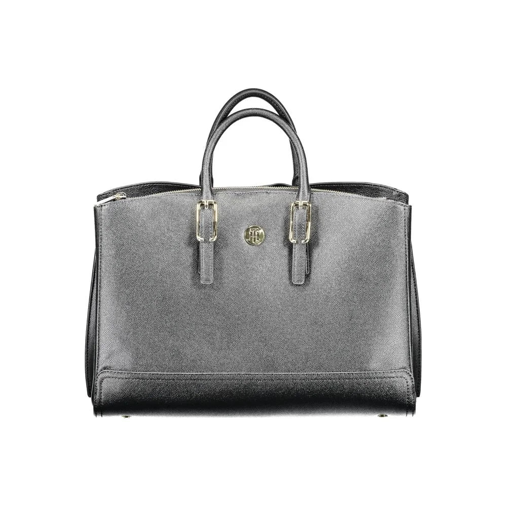 Tommy Hilfiger Black Polyethylene Handbag
