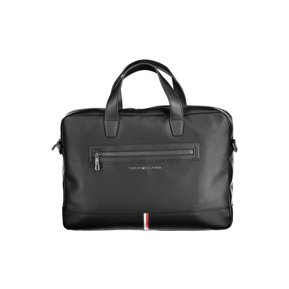 Tommy Hilfiger Black Polyethylene Handbag