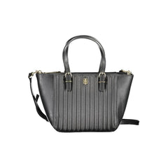 Tommy Hilfiger Black Polyethylene Handbag - Satchel Bags
