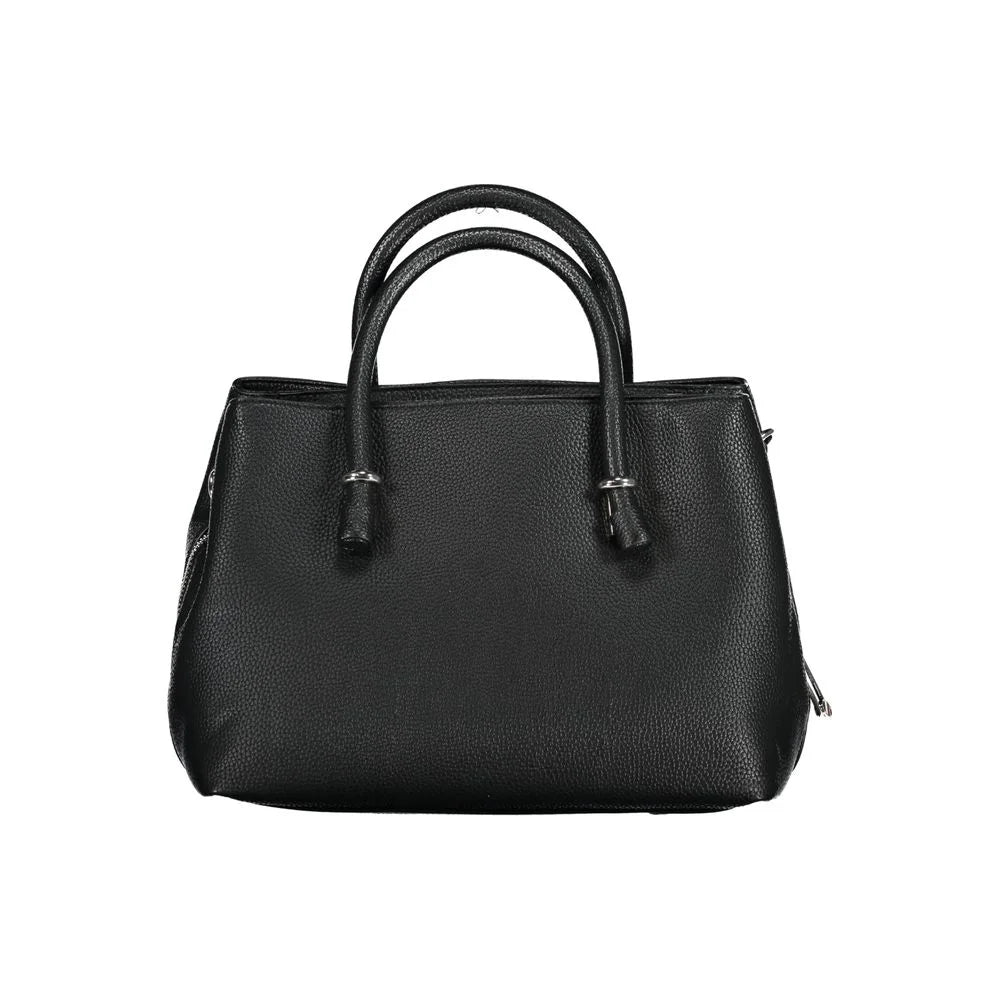 Tommy Hilfiger Black Polyethylene Handbag - Satchel Bags