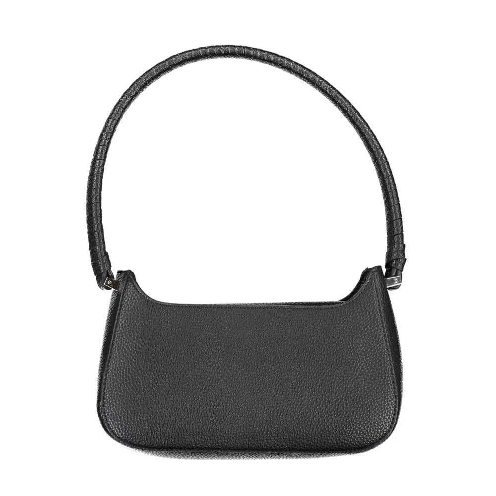 Tommy Hilfiger Black Polyethylene Handbag - Shoulder Bags
