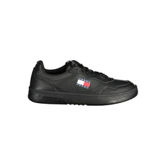 Tommy Hilfiger Black Polyethylene Men Sneaker - Sneakers