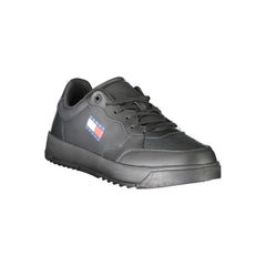 Tommy Hilfiger Black Polyethylene Men Sneaker - Sneakers