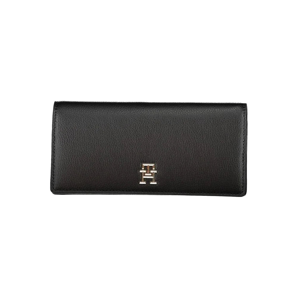 Tommy Hilfiger Black Polyethylene Wallet - Wallets