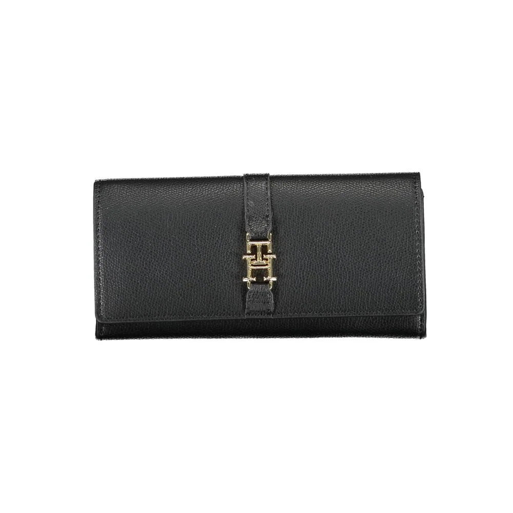Tommy Hilfiger Black Polyethylene Wallet - Wallets