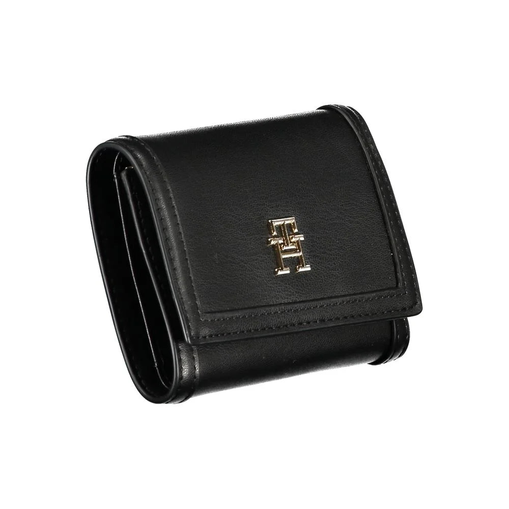 Tommy Hilfiger Black Polyethylene Wallet - Wallets