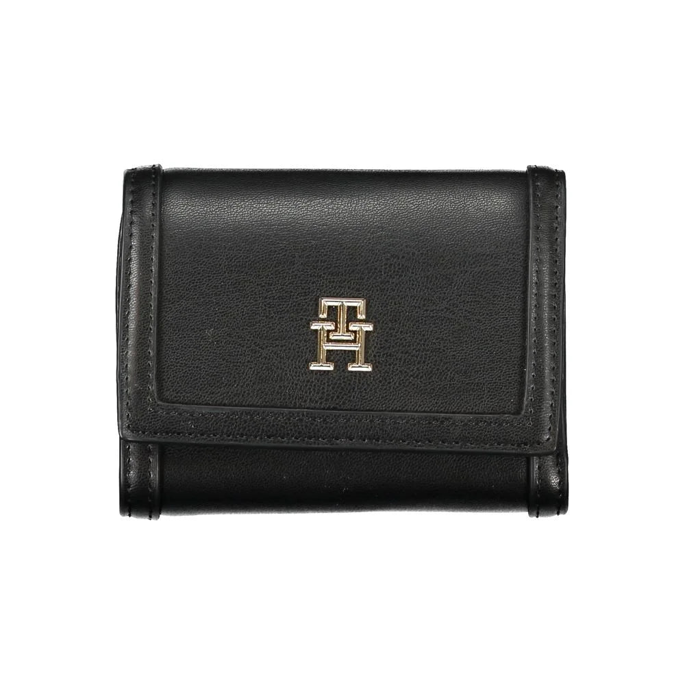 Tommy Hilfiger Black Polyethylene Wallet - Wallets