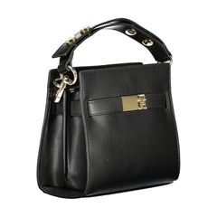 Tommy Hilfiger Black Polyethylene Women Handbag - Shoulder Bags