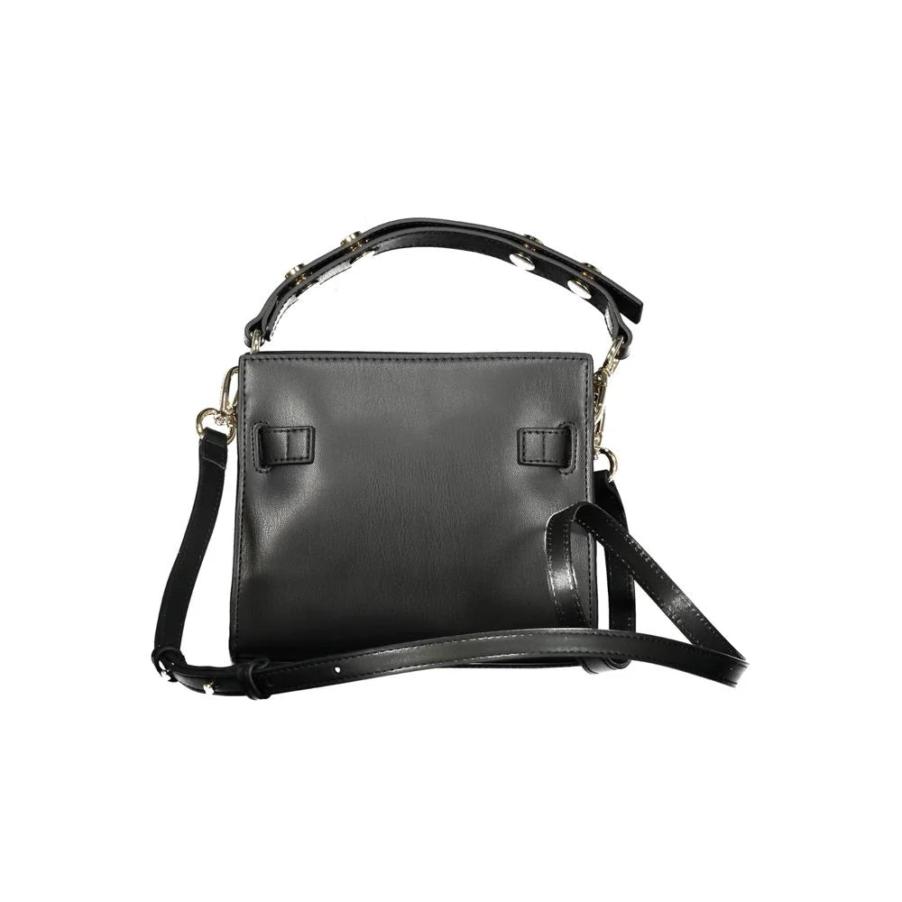 Tommy Hilfiger Black Polyethylene Women Handbag - Shoulder Bags