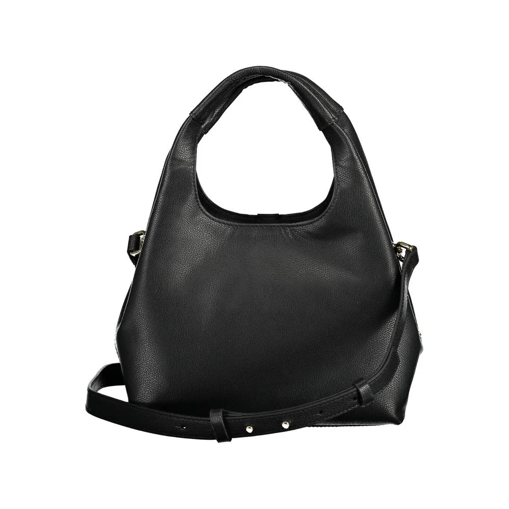 Tommy Hilfiger Black Polyethylene Women Handbag - Shoulder Bags