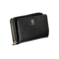 Tommy Hilfiger Black Polyethylene Women Wallet - Wallets