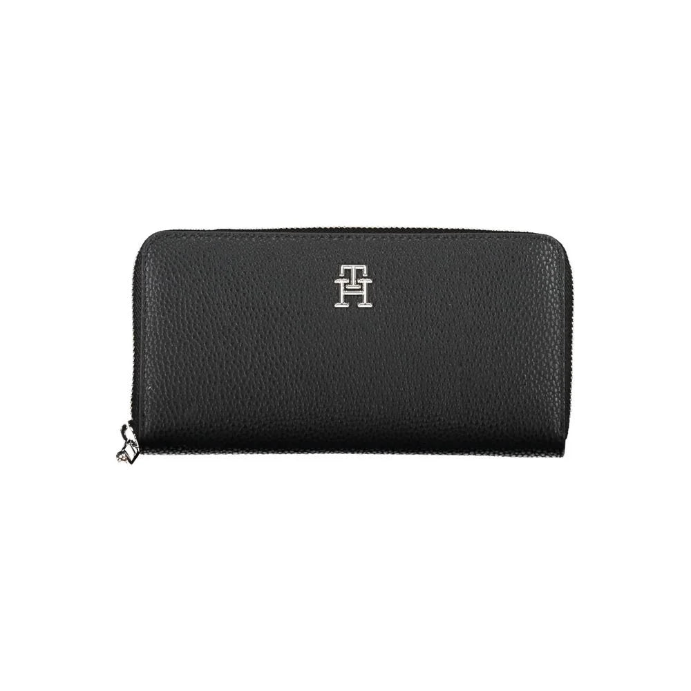 Tommy Hilfiger Black Polyethylene Women Wallet - Wallets