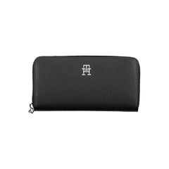 Tommy Hilfiger Black Polyethylene Women Wallet - Wallets