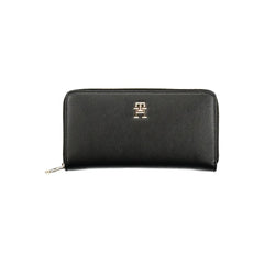 Tommy Hilfiger Black Polyethylene Women Wallet - Wallets