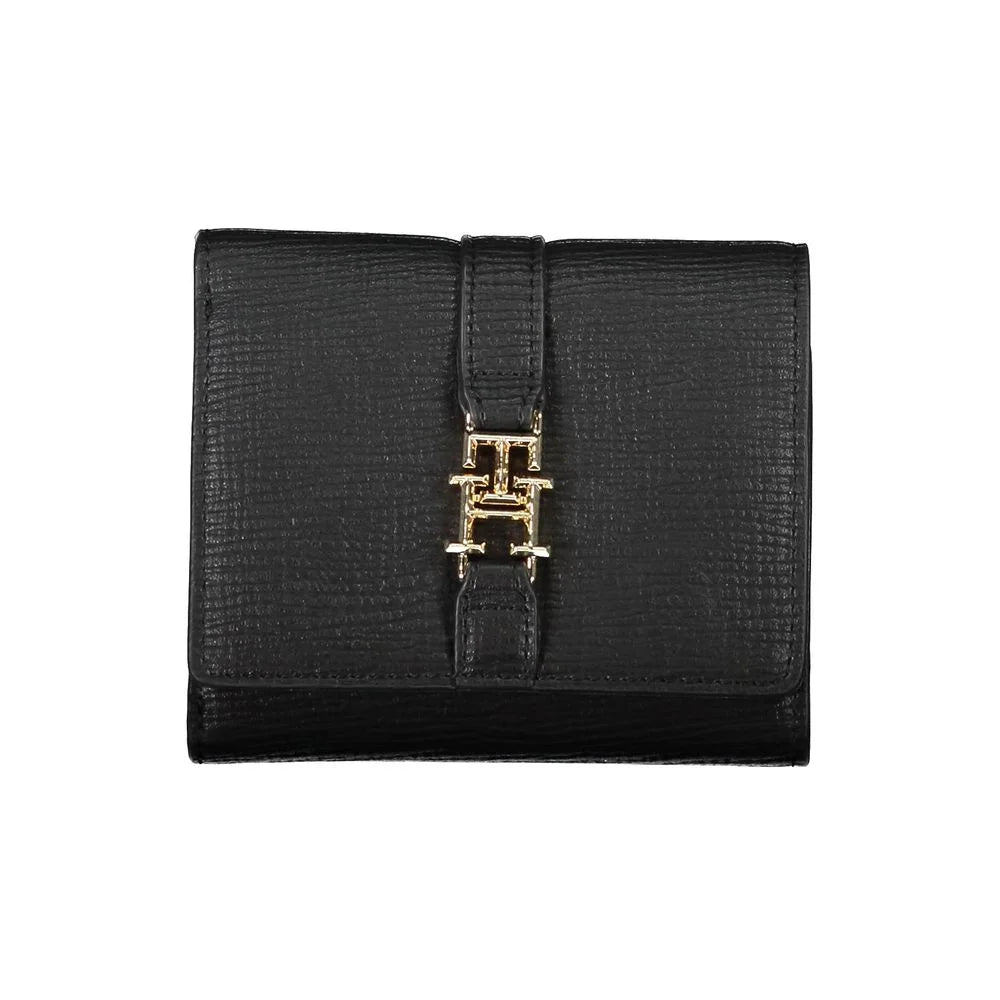 Tommy Hilfiger Black Polyethylene Women Wallet - Wallets
