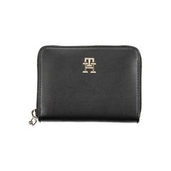 Tommy Hilfiger Black Polyethylene Women Wallet - Wallets