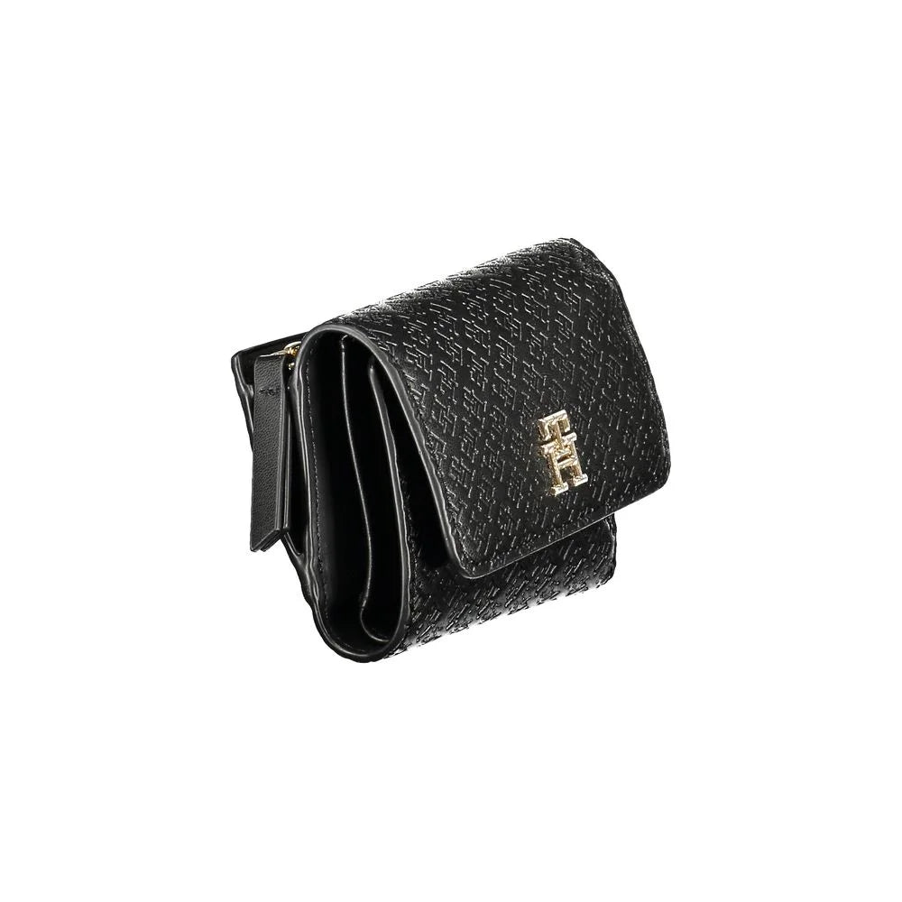 Tommy Hilfiger Black Polyethylene Women Wallet - Wallets
