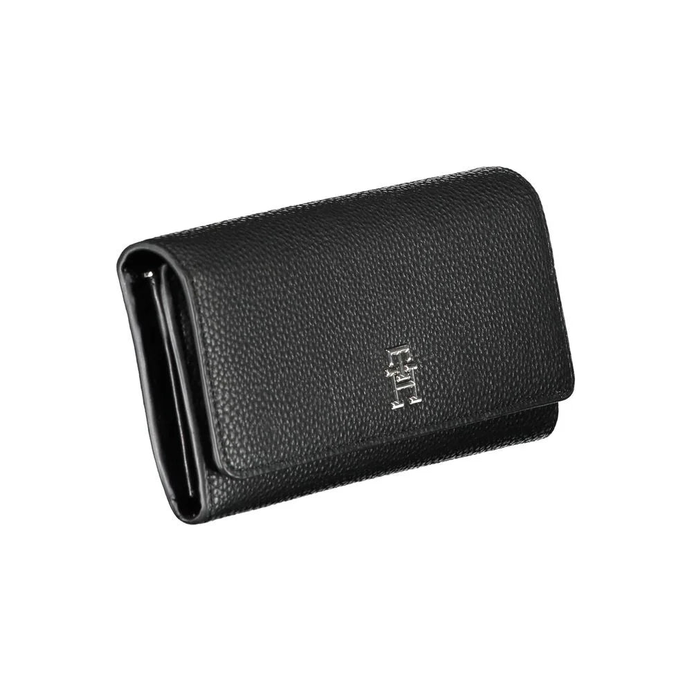 Tommy Hilfiger Black Polyethylene Women Wallet - Wallets