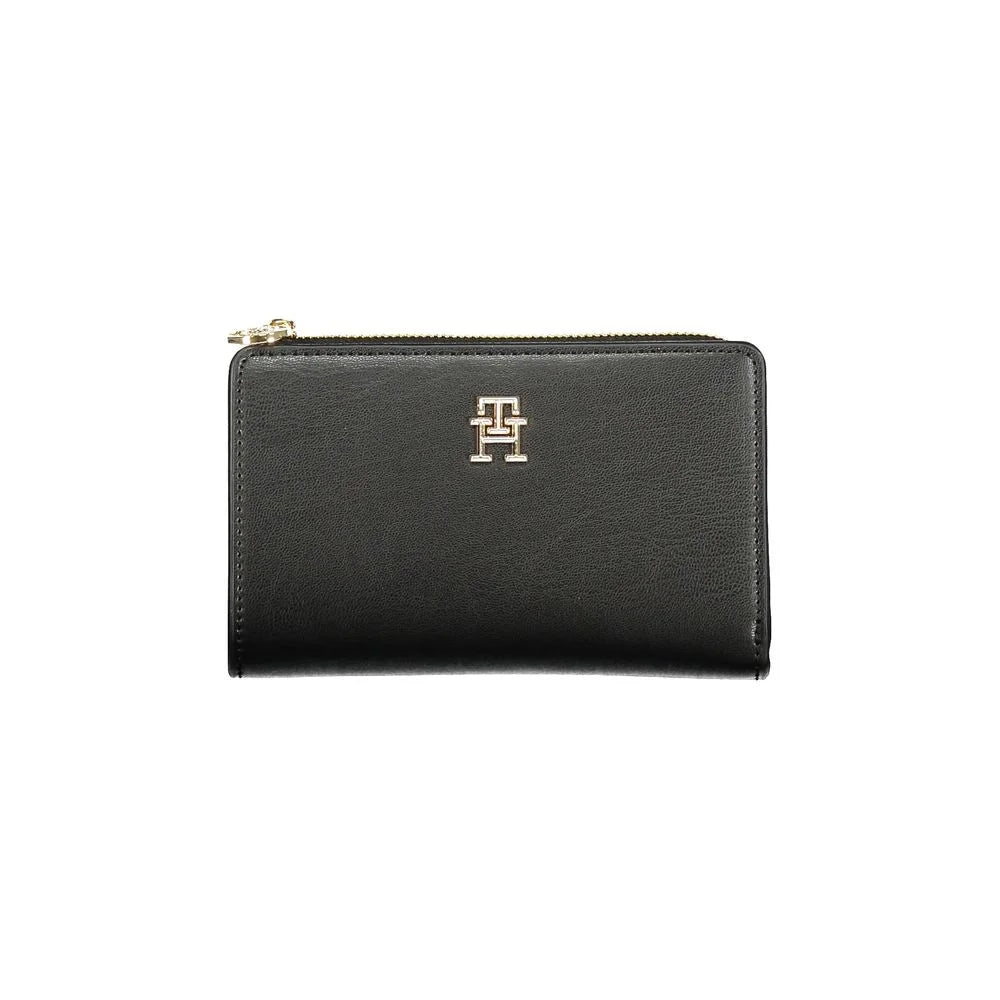 Tommy Hilfiger Black Polyethylene Women Wallet - Wallets